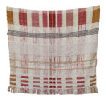 Stylish multi-color throw TAL-036 for playroom, 125x150cm