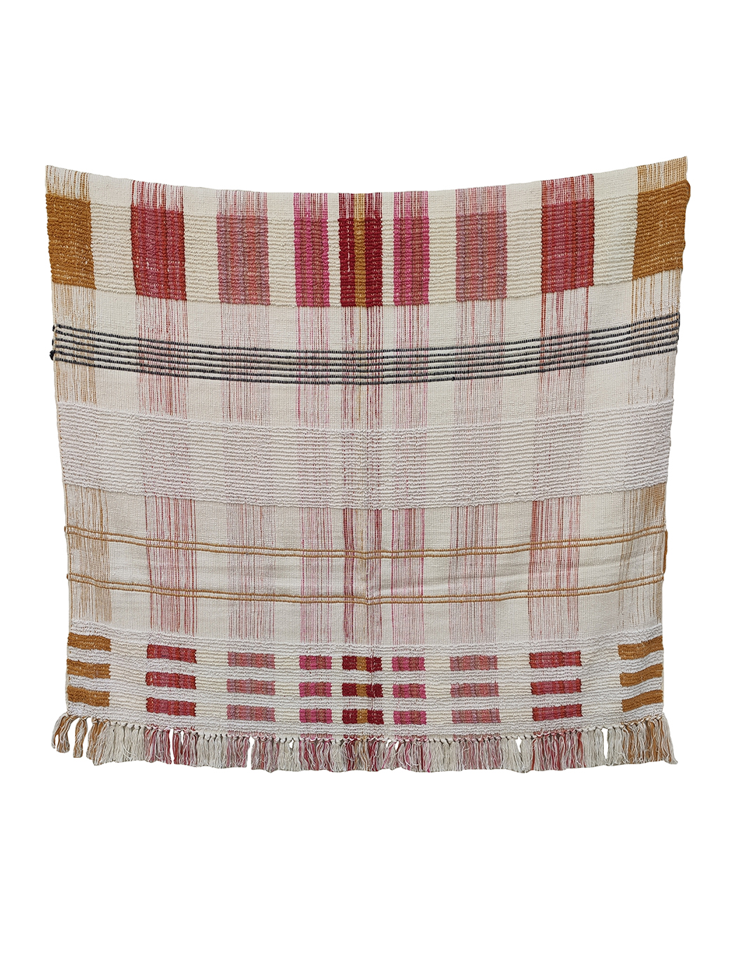 Vibrant Multi-Color Throw TAL-036 - Cozy and Contemporary for Playroom, 125x150cm Stylish multi-color throw TAL-036 for playroom, 125x150cm