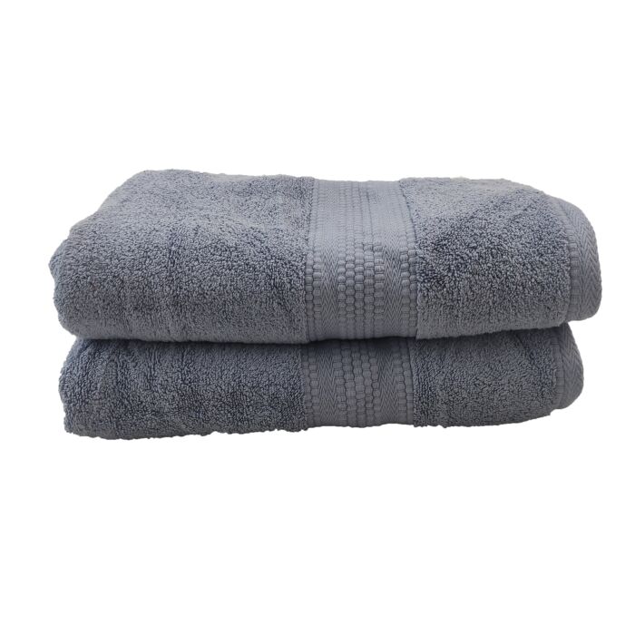 Sky blue bath towel TW-014, 40X60cm, made of soft and absorbent cotton, ideal for bathroom needs by Ramsha Home.