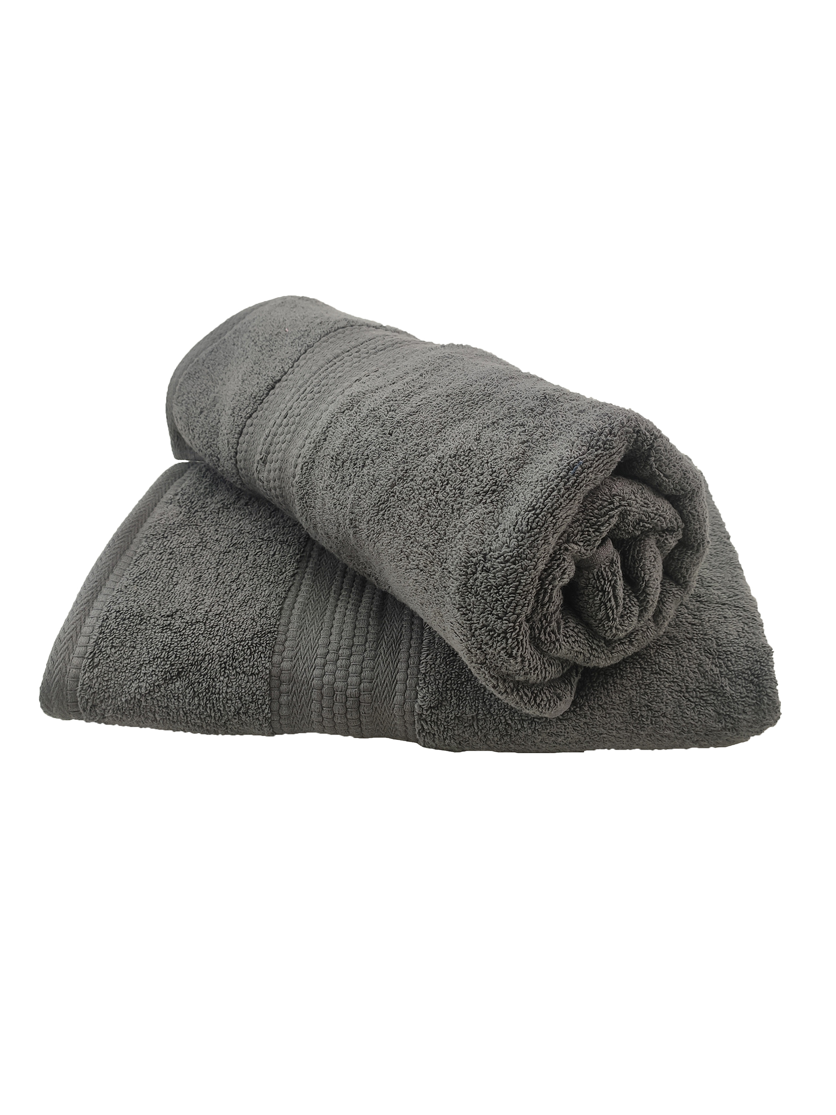 Grey Cotton Bath Towel TW-012, Soft and Absorbent 70X150cm for Bathroom Essentials by Ramsha Home Grey cotton bath towel TW-012, 70X150cm, soft and absorbent for bathroom essentials by Ramsha Home.