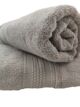 Compact cotton bath towel TW-013, 40X60cm, in beige color, perfect for bathroom routines by Ramsha Home.