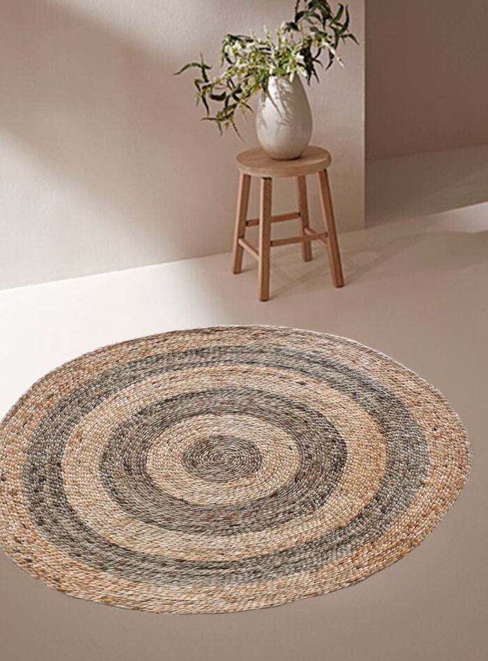 Handmade home decor crochet round rug, CR 010, 160cm