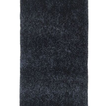 Stylish polyester and cotton shaggy rug MD 15, soft and luxurious, 80x200cm