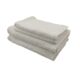 Soft cotton towel TW-016, 40X60cm, highly absorbent for bathroom use, white color by Ramsha Home.