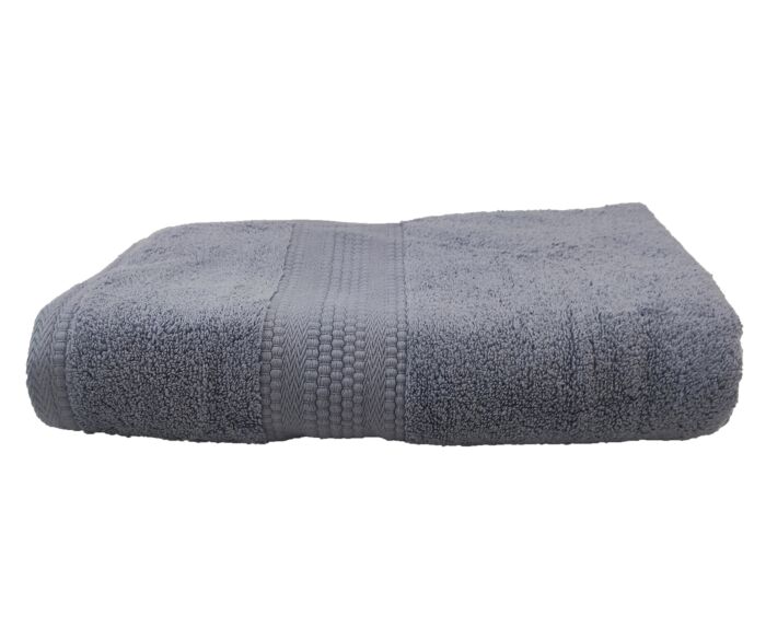 Bathroom cotton towel TW-014, 40X60cm, soft and absorbent in sky blue color for daily use by Ramsha Home.