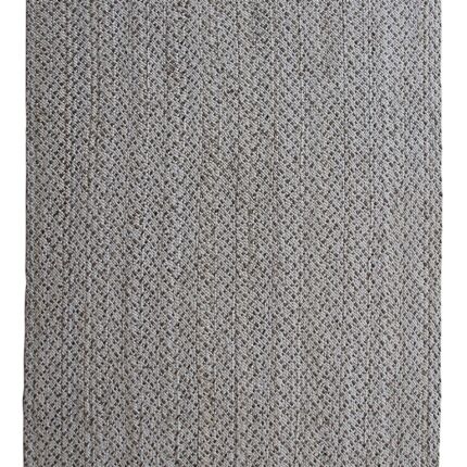 Handmade Natural & White Color Bedroom Crochet Rug