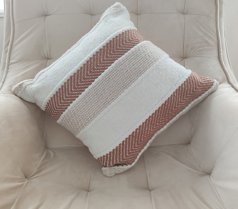 Vibrant Woven Cushion for Car, Bed, and Sofa (40X40cm) Vibrant Woven Cushion for Car, Bed, and Sofa