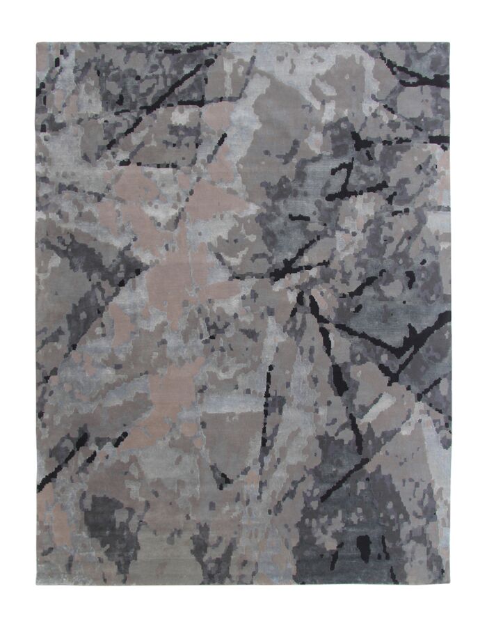 Plush Hand Knotted Carpet with Intricate Design