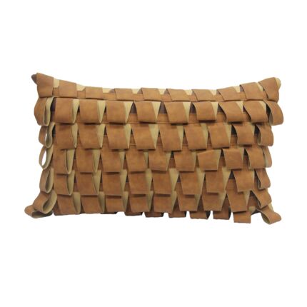 Durable Rexin Leather Cushion with Filler