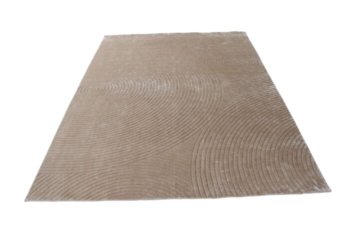 Spacious Hand Knotted Rug in Grey Color (250x350cm)