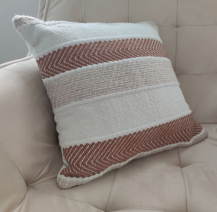Square Polyester Cushion with Filler (40X40cm)