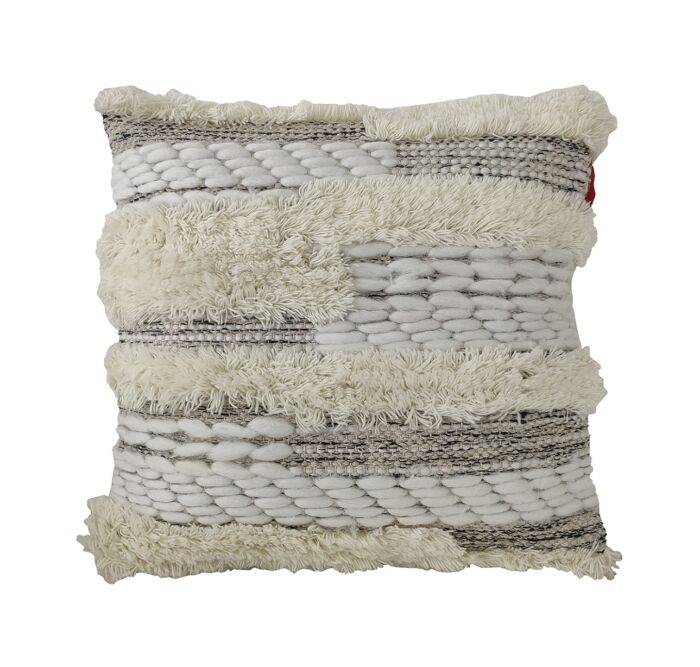 Square Cushion with Filler in Natural Tones (40X40cm)