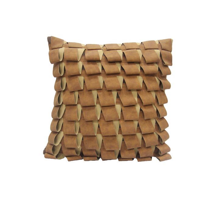 Rectangular Rexin Leather Cushion (30X50cm) with Filler