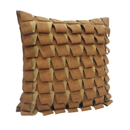 Comfortable Rexin Leather Cushion with Filler