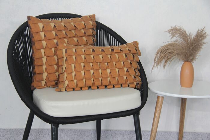 Stylish and comfortable cushions by Ramsha Home, available in various colors, patterns, and textures.