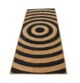 Natural and black braided jute rug BR 072, perfect for home decor. By Ramsha Home.