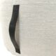 Outdoor pouf in white color PF-099, 50X50X30cm