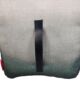 Stylish Polyester Pouf in Rainbow Grey Color