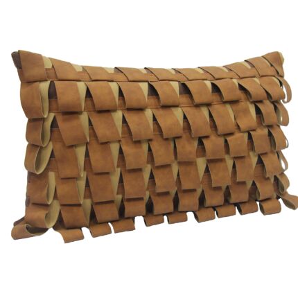Rexin Leather Cushion with Filler for Hallway and Car
