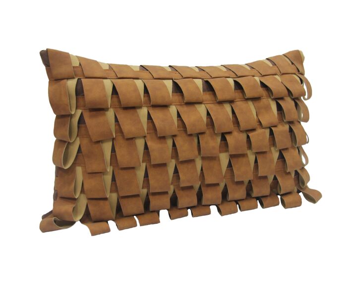 Rexin Leather Cushion with Filler for Hallway and Car