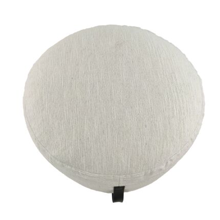 White balcony decorative pouf PF-099, 50X50X30cm