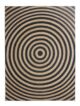 Handmade Natural & Black Jute Floor Braided Rug - BR 072 (300x400cm)