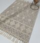 Versatile home decor woven rug SRN 017 (250x350cm) in natural color by Ramsha Home