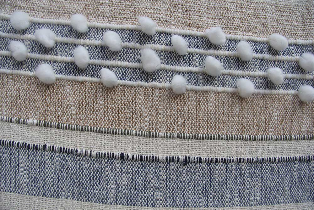 Handcrafted Multi-Color Home Decor Throw TAL-043 125x150cm by Ramsha Home Handcrafted multi-color home decor throw TAL-043 125x150cm by Ramsha Home