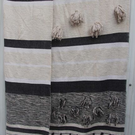 Luxurious modern bedroom throw TAL-044 multi-color 125x150cm by Ramsha Home
