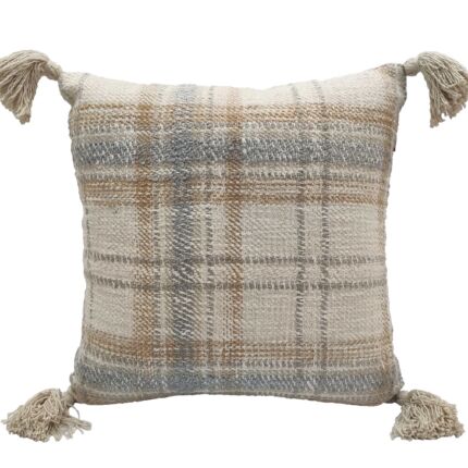 Elegant cotton and wool cushion for enhanced home ambiance - CS-281 45X45cm by Ramsha Home
