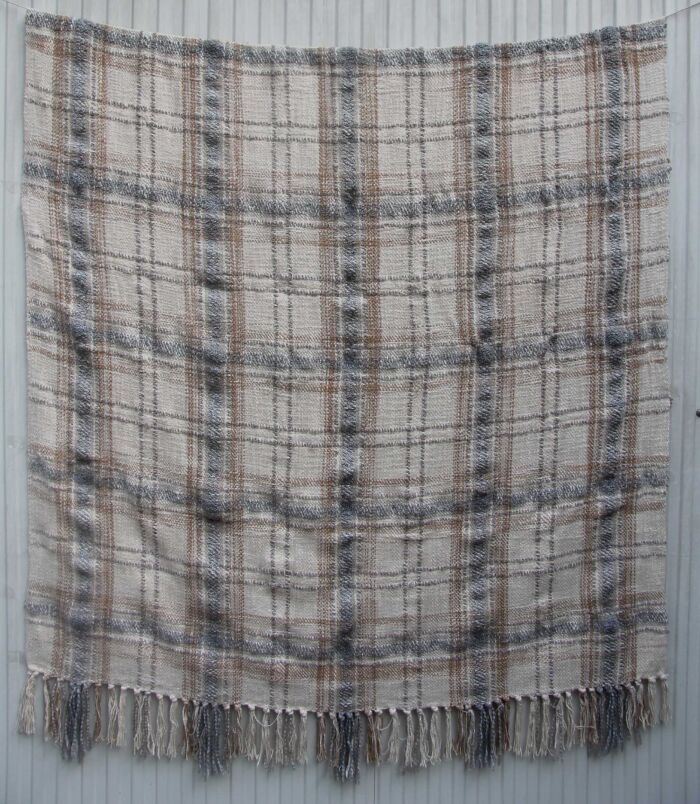 Stylish multi-color home decor throw TAL-045 125x150cm by Ramsha Home