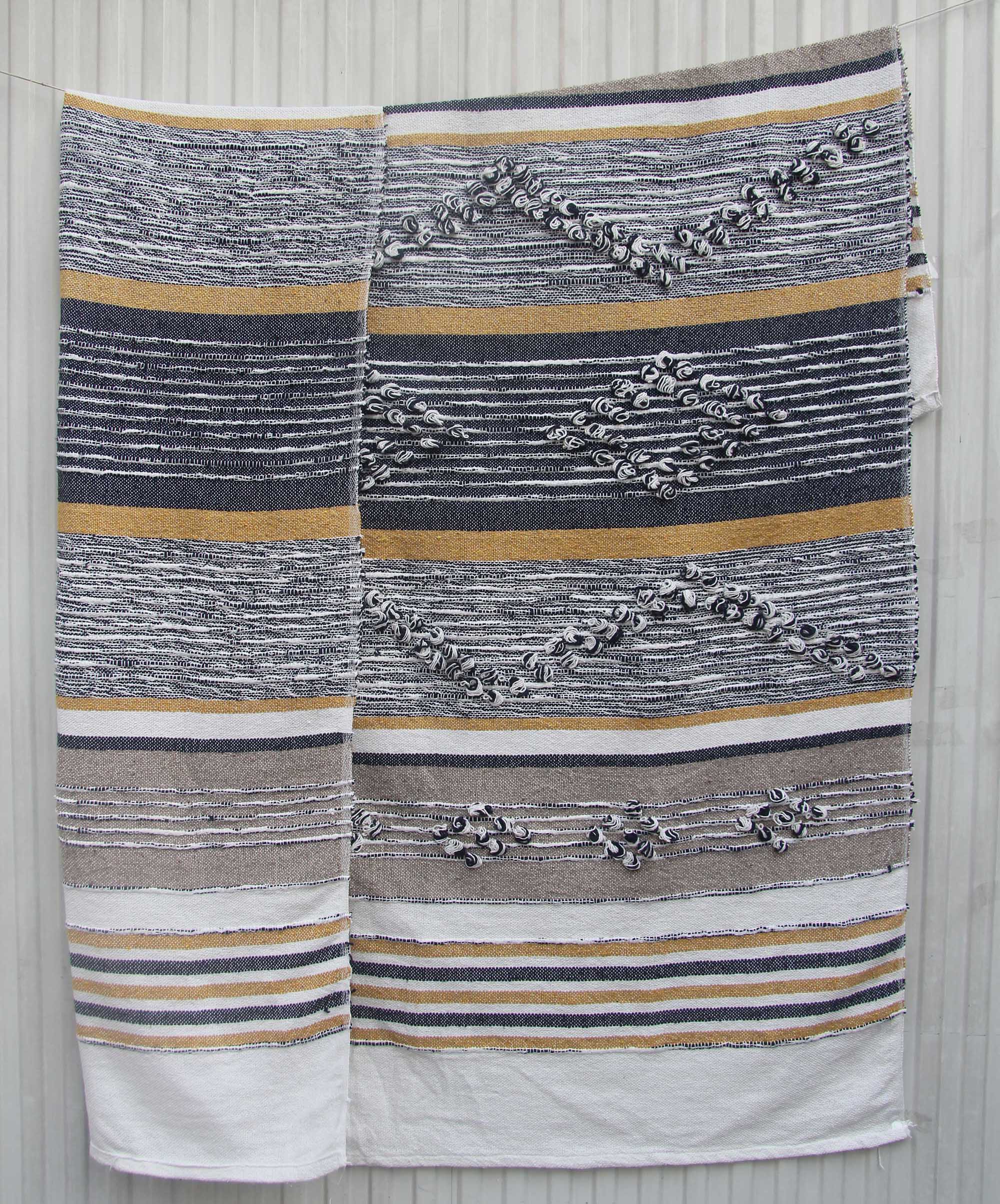 Stylish Multi-Color Throw for Home Decor - TAL-048 125X150cm by Ramsha Home Stylish multi-color throw for home decor - TAL-048 125X150cm by Ramsha Home