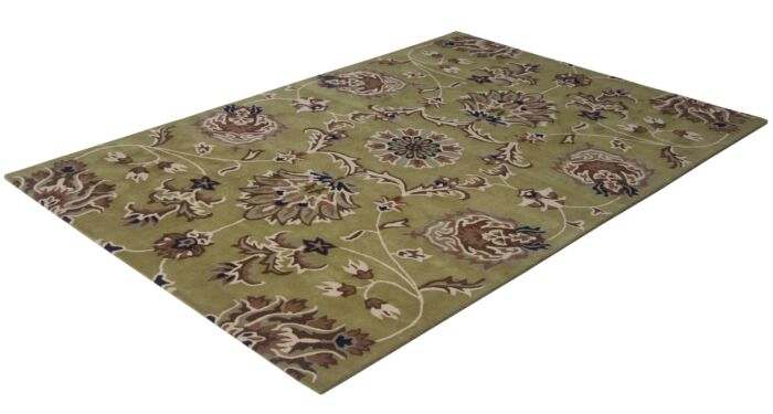 Chic multi-color modern living room carpet for contemporary interiors - HTW 10 (200x300cm) by Ramsha Home