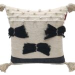 Premium quality multi-color cotton and wool home decor cushion - CS-286 45X45cm by Ramsha Home