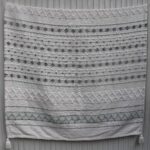 Chic multi-color bedroom throw with vibrant colors - TAL-050 125X150cm by Ramsha Home