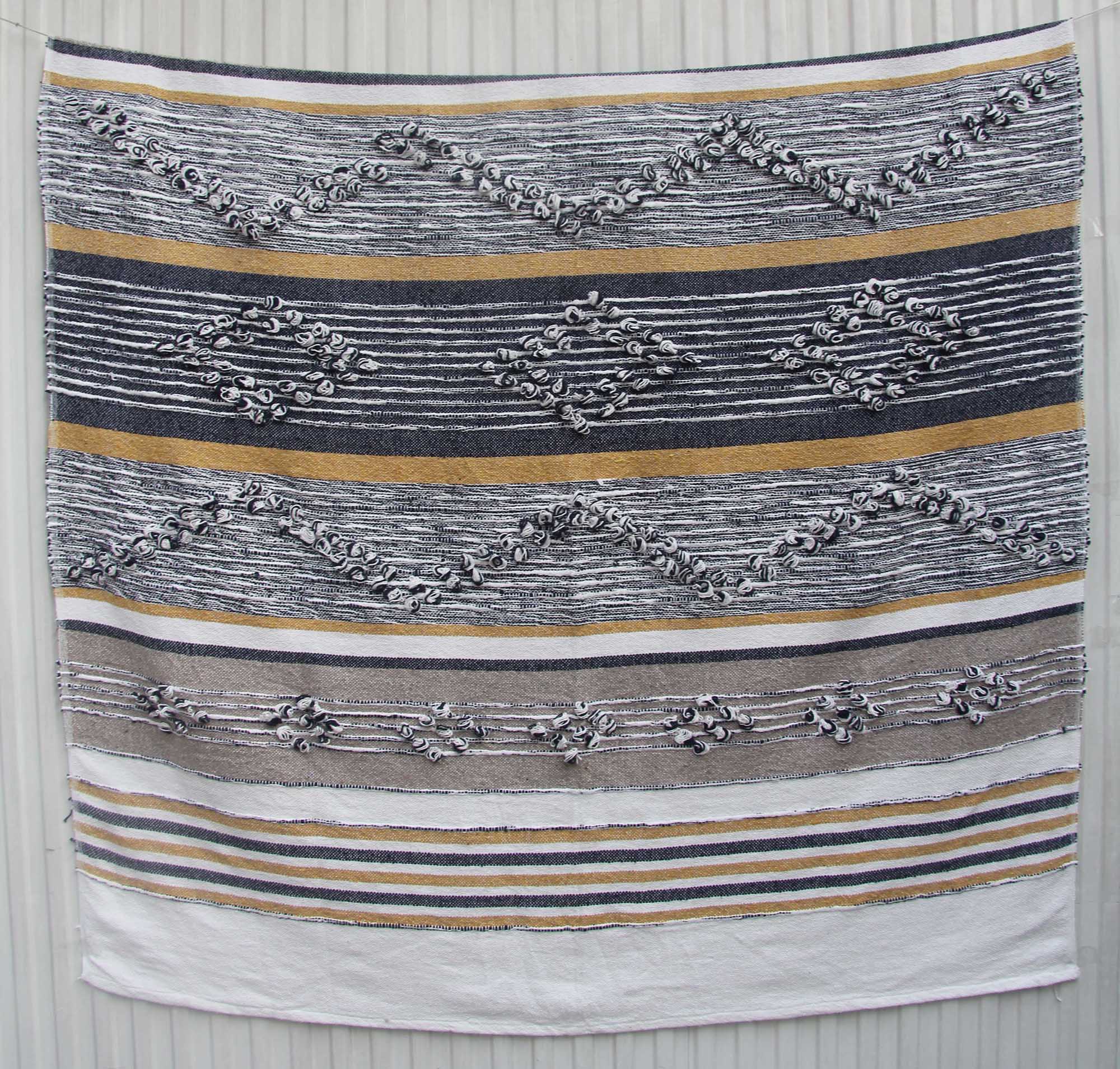 Chic Multi-Color Home Decor Throw with Vibrant Colors - TAL-048 125X150cm by Ramsha Home Chic multi-color home decor throw with vibrant colors - TAL-048 125X150cm by Ramsha Home