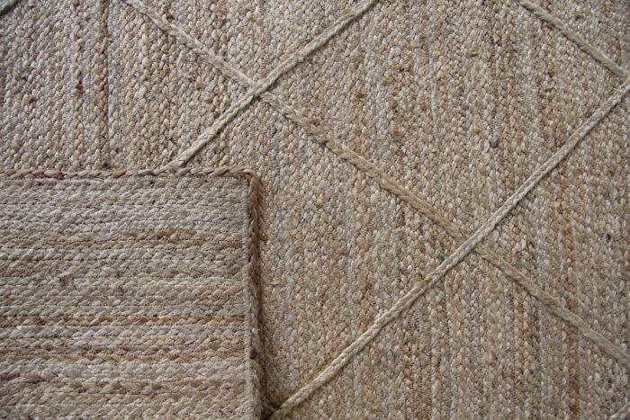 Handcrafted jute rug BR 073 (170x240cm) by Ramsha Home