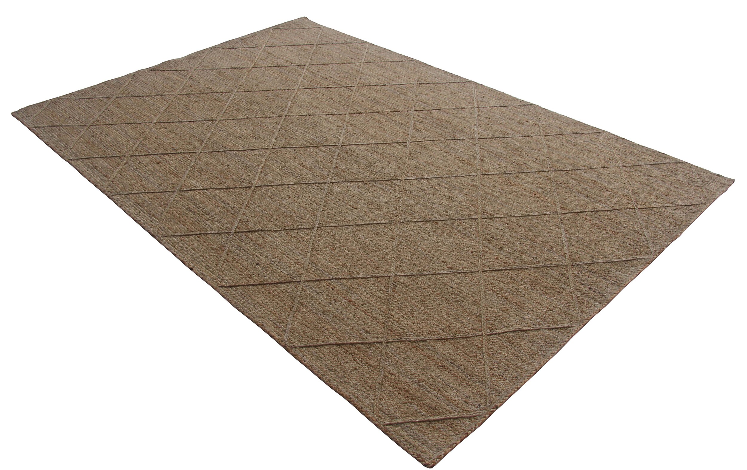Elegant Handmade Braided Jute Rug - BR 073 (170x240cm) by Ramsha Home Elegant handmade braided jute rug BR 073 (170x240cm) by Ramsha Home