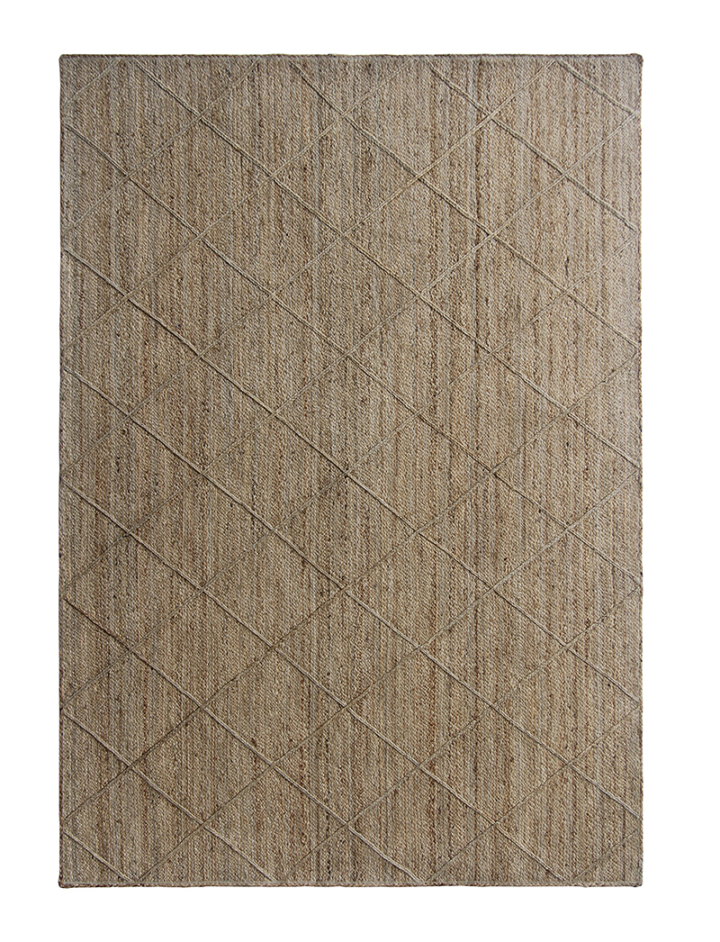 Premium Quality Handmade Jute Rug - BR 073 (170x240cm) by Ramsha Home Amazing Handmade Jute Braided Rug - BR 073 (170x240cm)