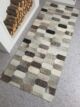 Premium quality leather rug in diverse colors - LR 011 (80x200cm) by Ramsha Home