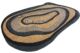 Polyester and Cotton Multi Color Rug CMN-04 by Ramsha Home