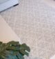 Hand woven wool rug from India, perfect as a bohemian hallway rug or indoor rug for modern homes in UAE and Dubai.