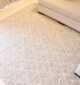 Hand woven wool rug from India, perfect as a bohemian hallway rug or indoor rug for modern homes in UAE and Dubai.