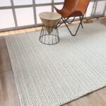Natural color home decor woven rug SRN 028, 250x350cm by Ramsha Home