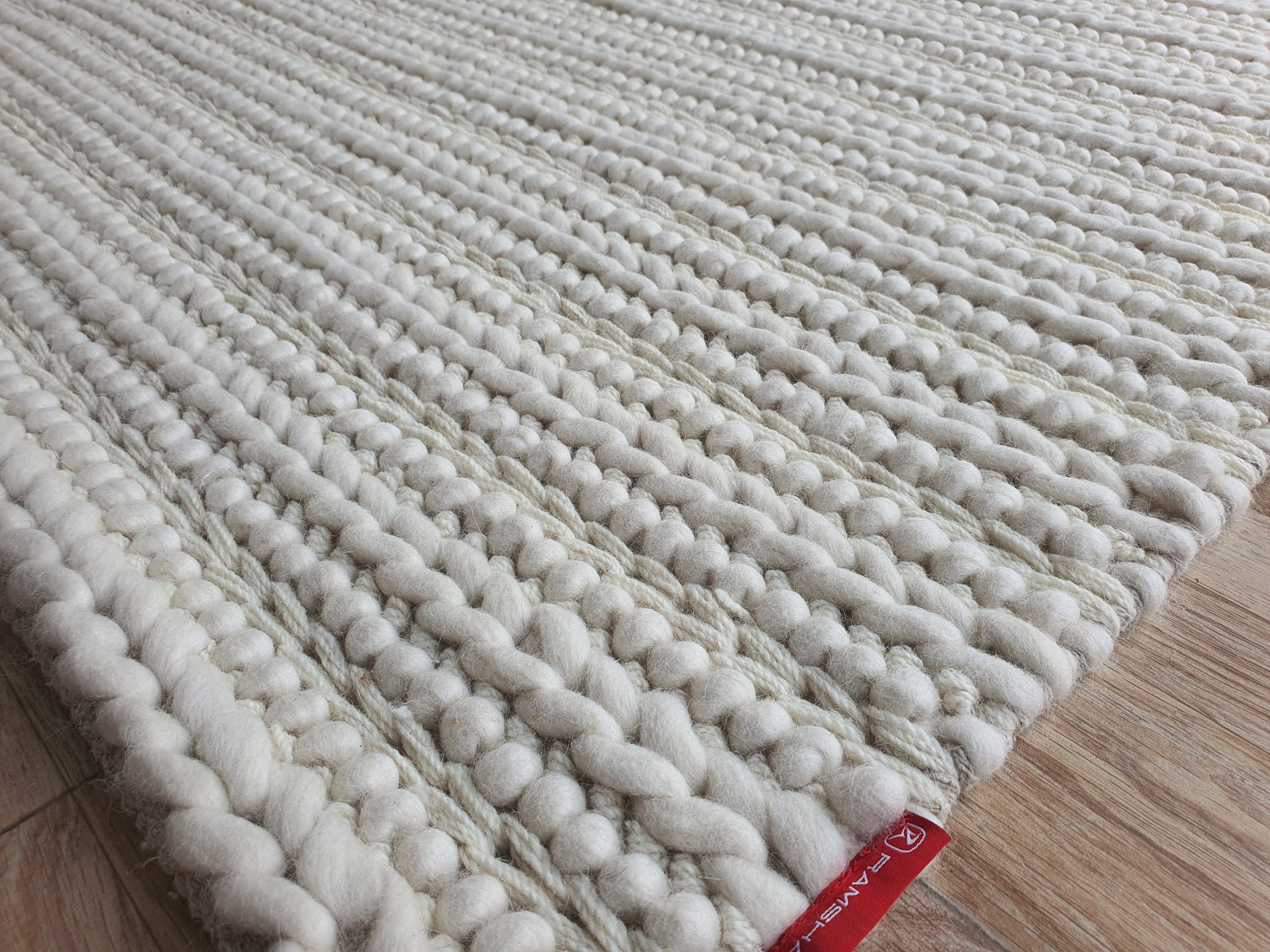 Beautiful Natural Color Woven Rug - SRN 028 (250x350cm) by Ramsha Home Beautiful natural color woven rug SRN 028, 250x350cm for entryway or hallway by Ramsha Home