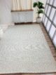 Beautiful woven area rug SRN 030, 80x200cm for entryway or hallway by Ramsha Home