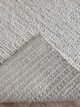 Elegant white bedroom woven rug SRN 031, 170x240cm by Ramsha Home