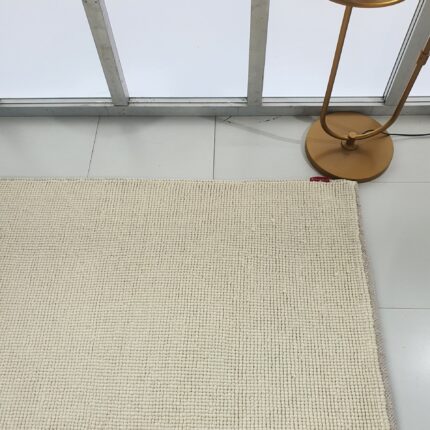 Narrow natural color woven rug SRN 032, perfect for living room, 80x200cm by Ramsha Home