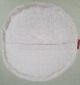 Natural color bedroom pouf PF-143 (50x50x30cm) by Ramsha Home