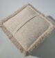 Cotton natural color pouf PF-145 (40x40x40cm) by Ramsha Home